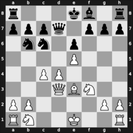 1921 The Hague – Round 1 – Euwe, Max – 1/2-1/2 – Kostic, Barbara – G6