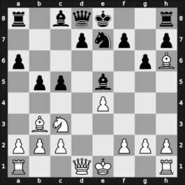 1921 The Hague – Round 2 – D Marco, Gianni – 0-1 – Alekhine, Alexander – G10