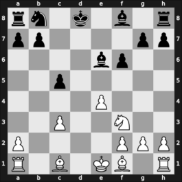 1921 The Hague – Round 7 – Kostic, Barbara – 1/2-1/2 – Maroczy, Geza – G30