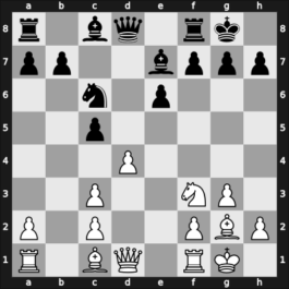 1921 The Hague – Round 7 – Yates, Frederic D – 0-1 – Rubinstein, Akiba – G31