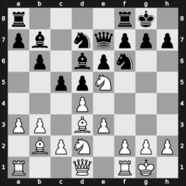 1921 The Hague – Round 8 – Rubinstein, Akiba – 1/2-1/2 – Maroczy, Geza – G34