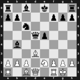 1921 The Hague – Round 8 – Yates, Frederic D – 0-1 – Alekhine, Alexander – G36