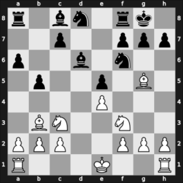 1921 The Hague – Round 9 – D Marco, Gianni – 1-0 – Euwe, Max – G42