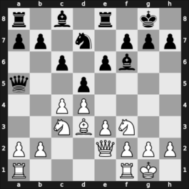 1921 Vienna – Round 2 – Gruenfeld, Ernst – 1-0 – Gottlieb, Avraham – G8