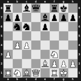 1921 Vienna – Round 2 – Saemisch, Friedrich – 1/2-1/2 – Breyer, Gyula – G11