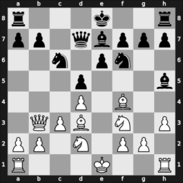 1921 Vienna – Round 4 – Saemisch, Friedrich – 1-0 – Gruber, Theo – G14