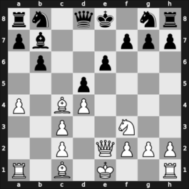 1921 Vienna – Round 11 – Breyer, Gyula – 1/2-1/2 – Gottlieb, Avraham – G26