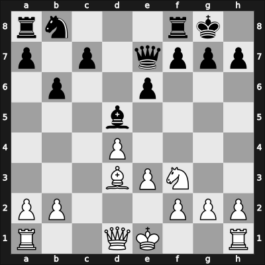 1922 BCF 15. Major Open – Round 5 – Seitz, Jakob Adolf – 0-1 – Berndtsson, Karl Matthias – G8
