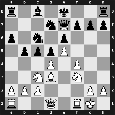1922 BCF 15. Major Open – Round 9 – Balogh, Janos – 0-1 – Vecsey, Zoltan – G12