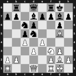 1922 Bad Oeynhausen – Round 1 – Carls, Carl – 1/2-1/2 – Hilse, Wilhelm H – G1