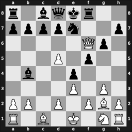 1922 Bad Oeynhausen – Round 6 – Hilse, Wilhelm H – 0-1 – Post, Erhard – G15