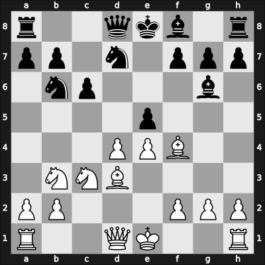 1922 Bad Pistyan – Round 1 – Johner, Paul – 1-0 – Treybal, Karel – G1
