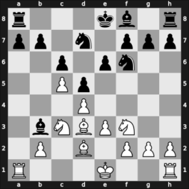 1922 Bad Pistyan – Round 1 – Opocensky, Karel – 0-1 – Treybal, Karel – G5