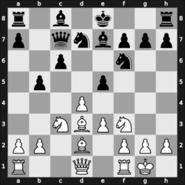 1922 Bad Pistyan – Round 3 – Tarrasch, Siegbert – 1/2-1/2 – Treybal, Karel – G20