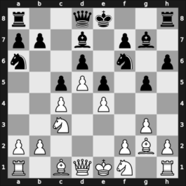 1922 Bad Pistyan – Round 3 – Bogoljubow, Efim – 1-0 – Hromadka, Karel – G22