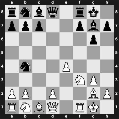 1922 Bad Pistyan – Round 3 – Tartakower, Savielly – 0-1 – Johner, Paul – G25