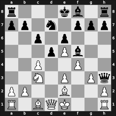 1922 Bad Pistyan – Round 4 – Prokes, Ladislav – 1-0 – Tarrasch, Siegbert – G26