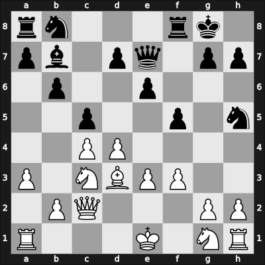1922 Bad Pistyan – Round 6 – Balla, Zoltan Tibor – 0-1 – Tarrasch, Siegbert – G39