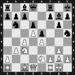 1922 Bad Pistyan – Round 9 – Reti, Richard – 1/2-1/2 – Bogoljubow, Efim – G53