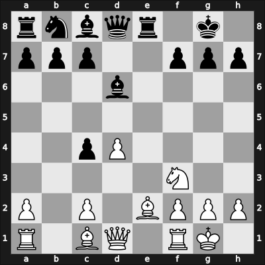1922 Bad Pistyan – Round 11 – Johner, Paul – 1/2-1/2 – D Marco, Gianni – G67
