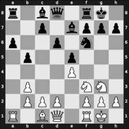 1922 Bad Pistyan – Round 14 – Balla, Zoltan Tibor – 1-0 – Prokes, Ladislav – G82