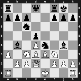 1922 Bad Pistyan – Round 17 – Alekhine, Alexander – 1/2-1/2 – Spielmann, Rudolf – G92