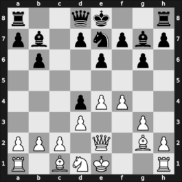 1922 Bad Pistyan – Round 19 – Tartakower, Savielly – 1-0 – Selezniev, Alexey – G106