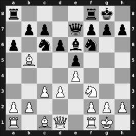 1922 Bad Pistyan Breyer Memorial-A – Round 19 – Wolf Heinrich – 1/2-1/2 – Saemisch, Friedrich – G60