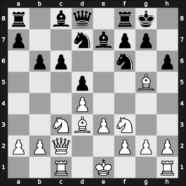 1922 Hastings Premier /23 3rd – Round 2 – Reti, Richard – 0-1 – Garcia Conde, Adrian – G5