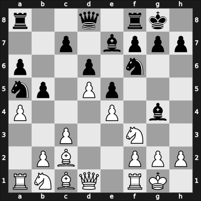 1922 Hastings Premier /23 3rd – Round 4 – Reti, Richard – 0-1 – Rubinstein, Akiba – G12