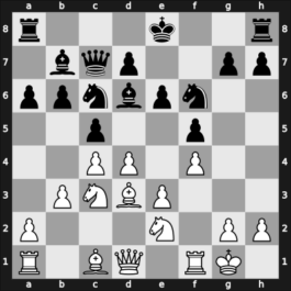 1922 Hastings Six-Masters – Round 1 – Thomas, George Alan – 1/2-1/2 – Tarrasch, Siegbert – G4