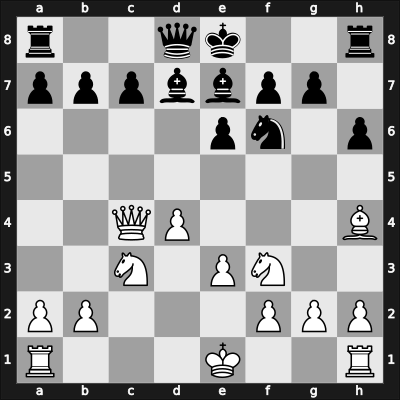 1922 It – Round 14 – Alekhine, Alexander – 0-1 – Wolf Heinrich – G16