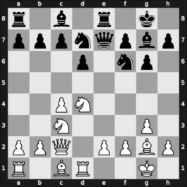 1922 Londen – Round 1 – Bogoljubow, Efim – 1-0 – Atkins, Henry Ernest – G2