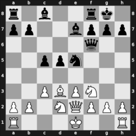 1922 Londen – Round 3 – Wahltuch, Victor – 0-1 – Rubinstein, Akiba – G10