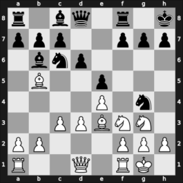 1922 Londen – Round 3 – Maroczy, Geza – 0-1 – Bogoljubow, Efim – G13