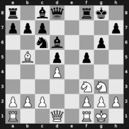 1922 Londen – Round 6 – Marotti, Davide – 0-1 – Tartakower, Savielly – G21