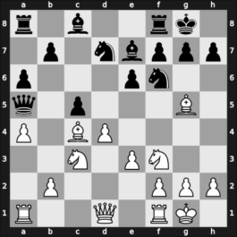 1922 Londen – Round 6 – Atkins, Henry Ernest – 1-0 – Rubinstein, Akiba – G23
