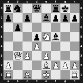 1922 Londen – Round 13 – Maroczy, Geza – 1-0 – Marotti, Davide – G41