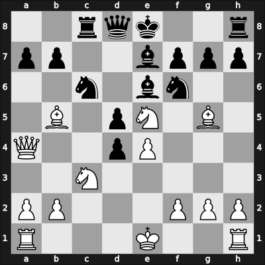 1922 London – Round 7 – Alekhine, Alexander – 1/2-1/2 – Vidmar, Marjeta – G13