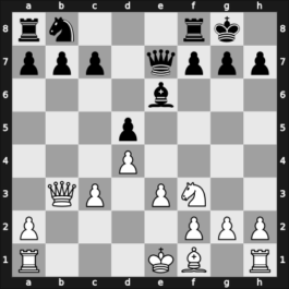 1922 London – Round 9 – Rubinstein, Akiba – 1-0 – Vidmar, Marjeta – G20