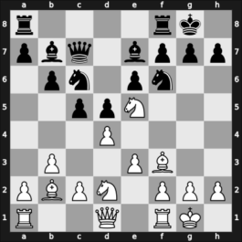1922 London BCF Congress – Round 5 – Guillen Watson, Cesar Augusto – 0-1 – Rubinstein, Akiba – G7