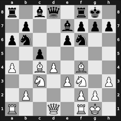 1922 London ENG – Round 9 – Bogoljubow, Efim – 0-1 – Eugene, Znosko Borovsky – G4