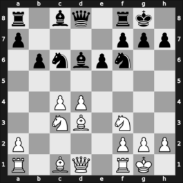 1922 London ENG – Round 11 – Guillen Watson, Cesar Augusto – 0-1 – Maroczy, Geza – G5
