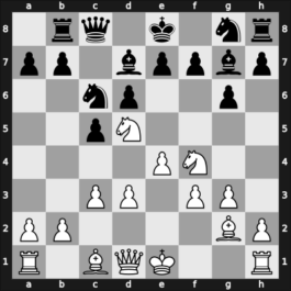 1922 Teplitz-Schoenau – Round 4 – Tarrasch, Siegbert – 1-0 – Saemisch, Friedrich – G28