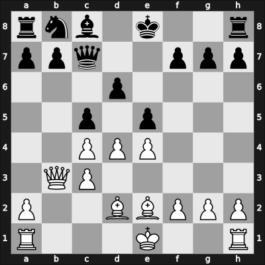 1922 Teplitz-Schoenau – Round 7 – Kostic, Barbara – 1/2-1/2 – Maroczy, Geza – G44