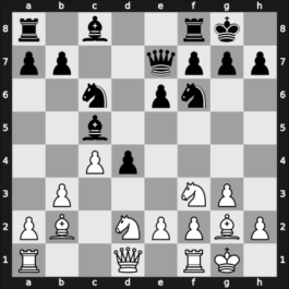 1922 Teplitz-Schoenau – Round 8 – Rubinstein, Akiba – 1/2-1/2 – Saemisch, Friedrich – G53