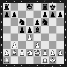 1922 Teplitz-Schoenau – Round 11 – Maroczy, Geza – 1-0 – Treybal, Karel – G72
