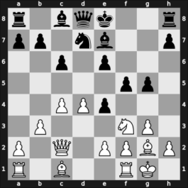 1922 Teplitz-Schoenau – Round 12 – Rubinstein, Akiba – 1-0 – Mieses, Jacques – G78