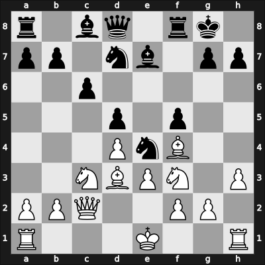 1922 Teplitz-Schoenau – Round 12 – Saemisch, Friedrich – 1/2-1/2 – Wolf Heinrich – G81