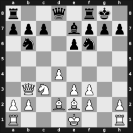 1922 Vienna – Round 1 – Vukovic, Vladimir – 0-1 – Bogoljubow, Efim – G6